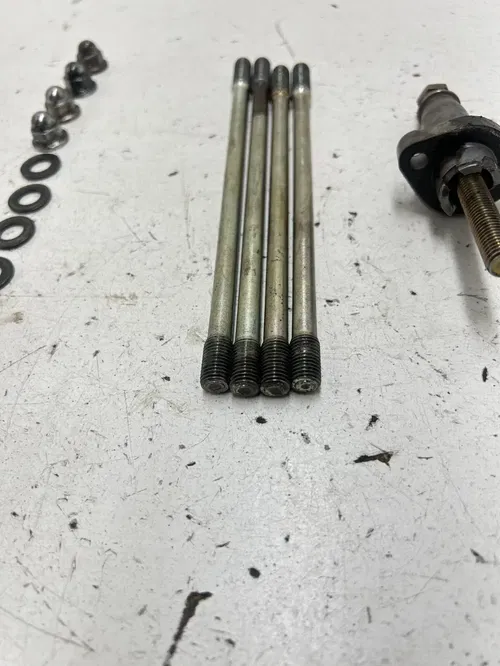 87 1987 Honda Fourtrax Trx 350 TRX350 OEM Cam Chain Guide Head Stud Bolts Tentio