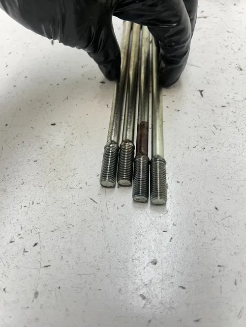 87 1987 Honda Fourtrax Trx 350 TRX350 OEM Cam Chain Guide Head Stud Bolts Tentio