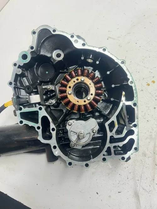 12 2012 Sea-Doo GTI 155 SE Jet Ski OEM Timing Drive Stator Cover Ignition Oil Pu