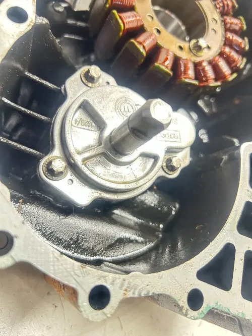 12 2012 Sea-Doo GTI 155 SE Jet Ski OEM Timing Drive Stator Cover Ignition Oil Pu