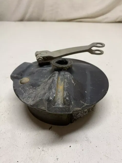 1993 93 Yamaha XT350B xt 350 Good Rear Back Brake Hub Drum Arm Free Ship