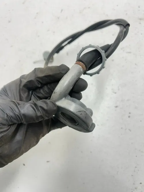86 1986 Honda XR80R Xr 80 R OEM GOOD! Thumb Throttle Mount Cable Perch Switch