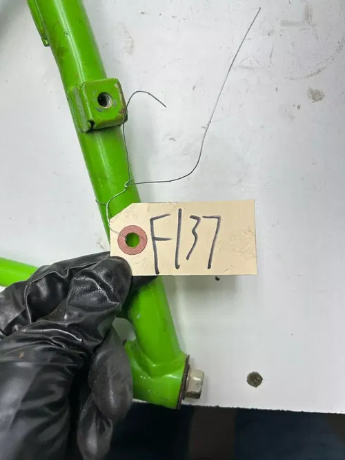2000 Kawasaki Mojave 250 KSF250 OEM Front RL Upper Lower Control Arm A Arm