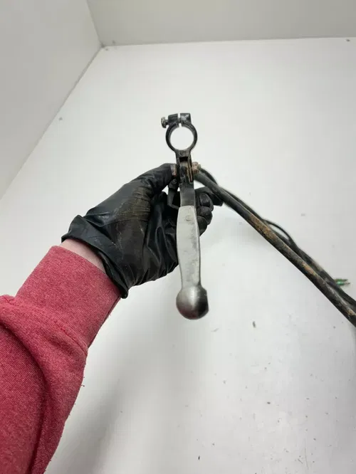 02 Polaris scrambler 90 2x4 2T OEM Front Rear Brake Throttle Cable Perch Lever