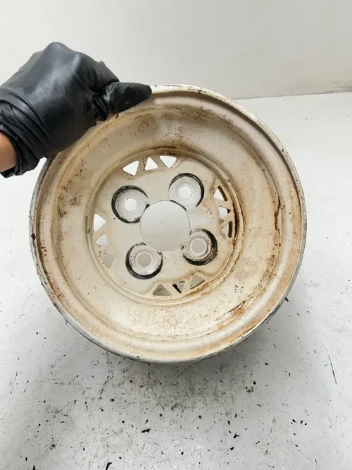 04 2004 Polaris Trailblazer 250 2x4 OEM STRAIGHT GOOD Rear Back Wheel Rim 10x8.5
