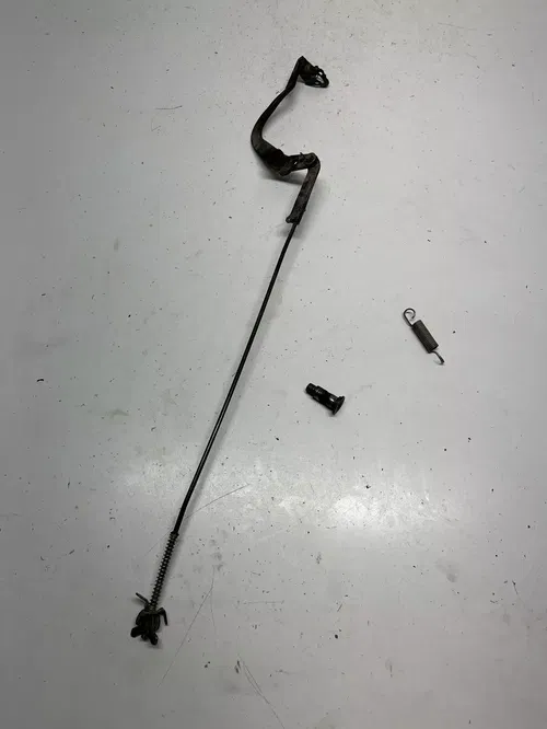 1983 83 Honda XR500R Xr 500 R xr OEM LOT GOOD! Read Back Brake Pedal Arm Rod Bar