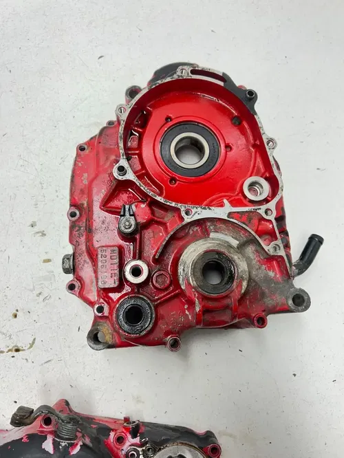 86 1986 Honda XL250R Xl 250 R OEM Crankcase Cases Clutch Cover Engine Motor Case