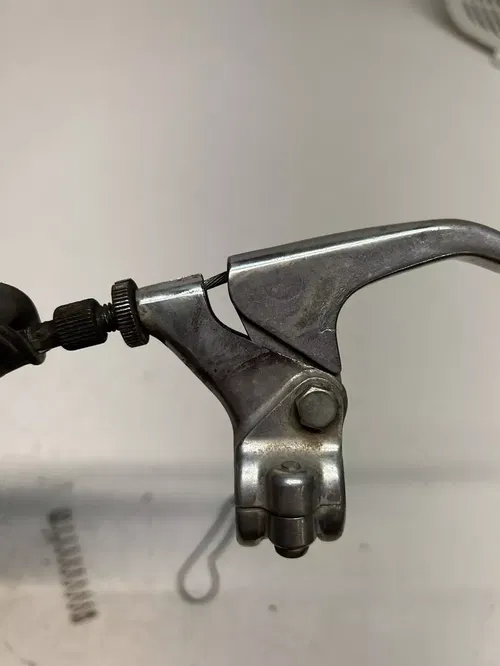 2006 06 Honda Crf80f CRF 80 F LOT OEM Front Brake Lever Perch GOOD CABLE Mounts