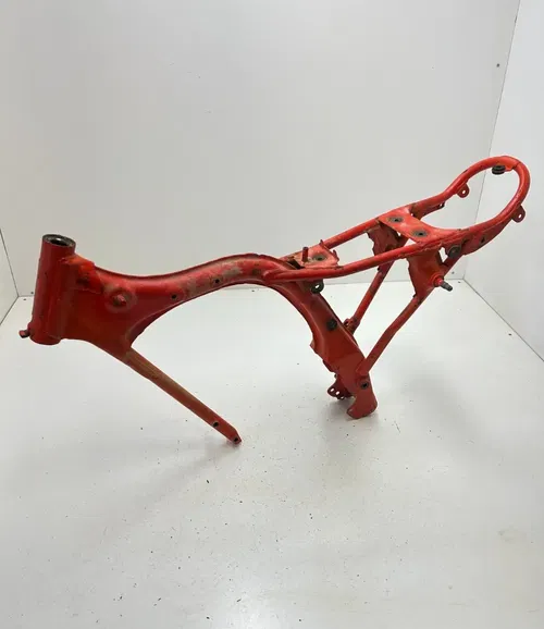 84 1984 Honda XR80 Xr 80 OEM Red Main Frame Body Assembly Chassis BOS!
