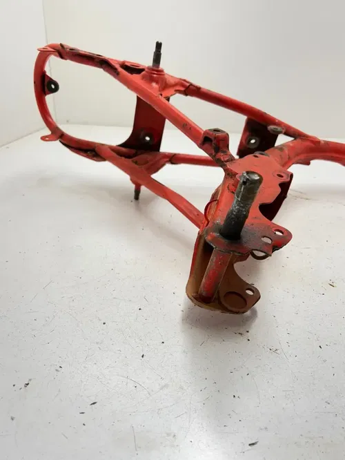 84 1984 Honda XR80 Xr 80 OEM Red Main Frame Body Assembly Chassis BOS!