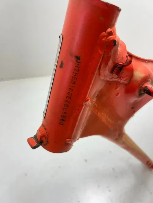 84 1984 Honda XR80 Xr 80 OEM Red Main Frame Body Assembly Chassis BOS!