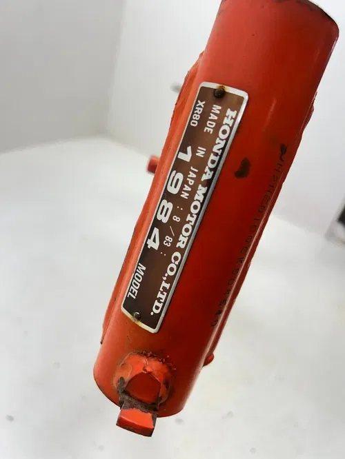 84 1984 Honda XR80 Xr 80 OEM Red Main Frame Body Assembly Chassis BOS!