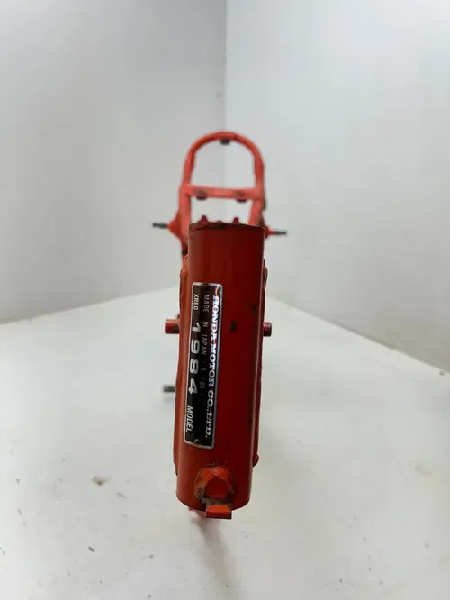84 1984 Honda XR80 Xr 80 OEM Red Main Frame Body Assembly Chassis BOS!