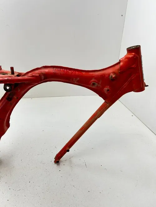 84 1984 Honda XR80 Xr 80 OEM Red Main Frame Body Assembly Chassis BOS!