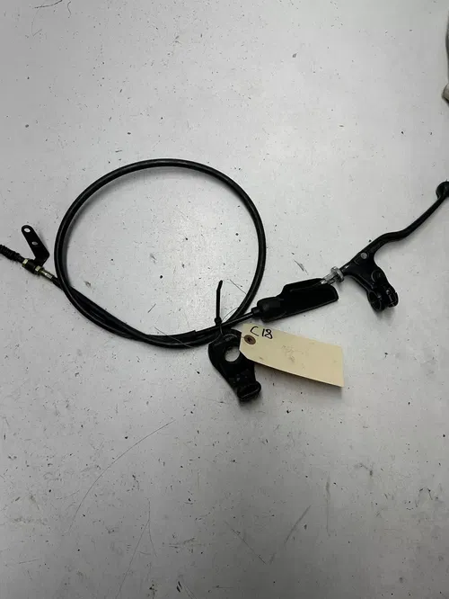 1998 98 YAMAHA WR400F Wr 400 f LOT Throttle Mount Clutch Cable Lever Perch Mount
