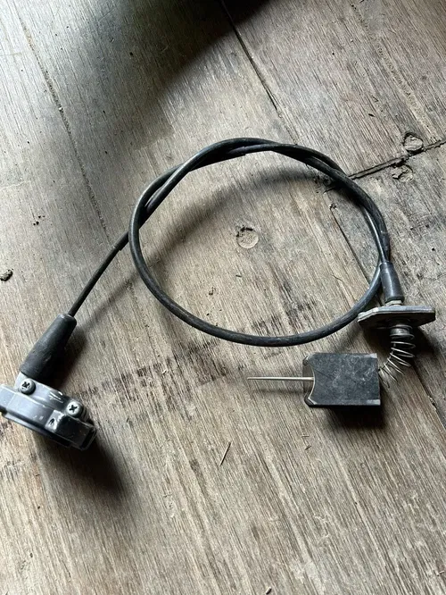1989 KX80 Throttle Assembly Slide Needle Perch Cable KAWASAKI KX 80