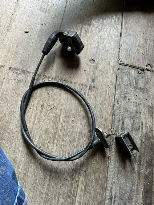 1989 KX80 Throttle Assembly Slide Needle Perch Cable KAWASAKI KX 80