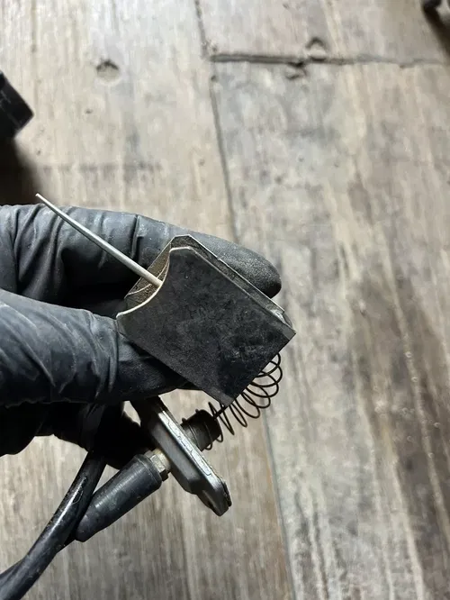 1989 KX80 Throttle Assembly Slide Needle Perch Cable KAWASAKI KX 80