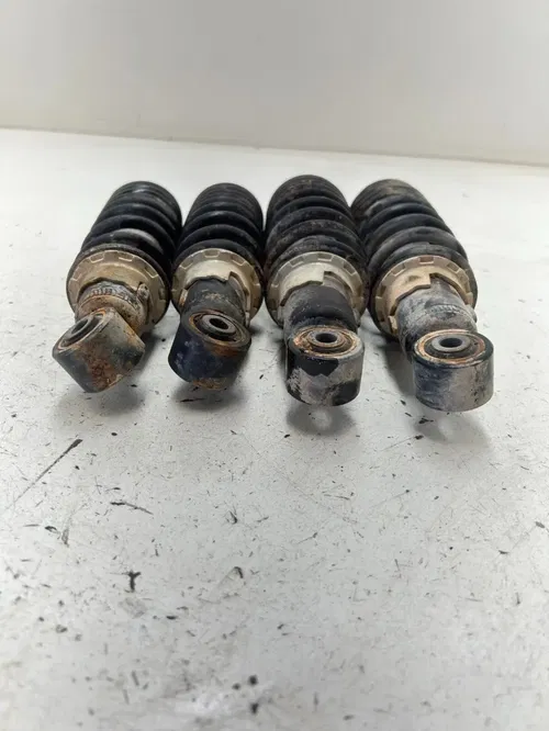 99 1999 Suzuki King Quad 300 LTF 4x4 OEM Suspension Shocks Spring LR F R READ
