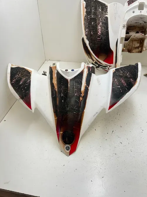05 2005 Yamaha YFZ450R Yfz 450 r OEM Plastics Hood Front Rear Fenders Side Hoods