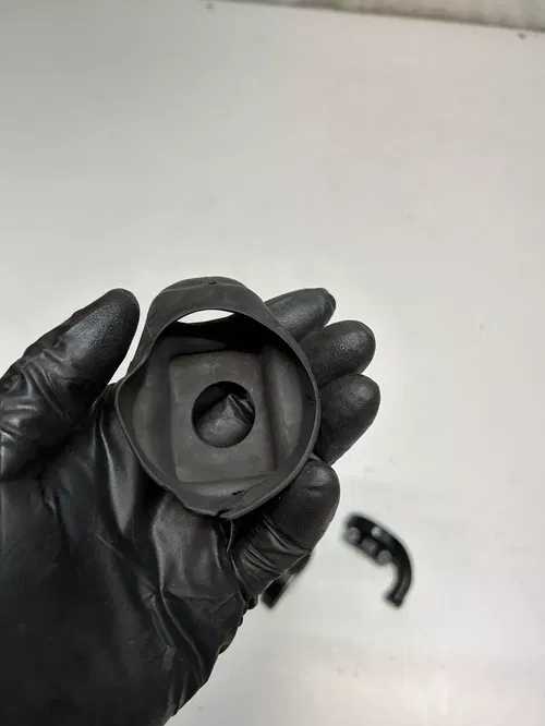 2003 03 YAMAHA YZ450F Yz 450 f LOT Throttle Assembly Perch Mount Tube Cover