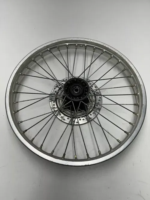86 1986 Honda XR250R Xr 250 r OEM STRAIGHT! Front Wheel Rim Hub Drum 21 X 1.6