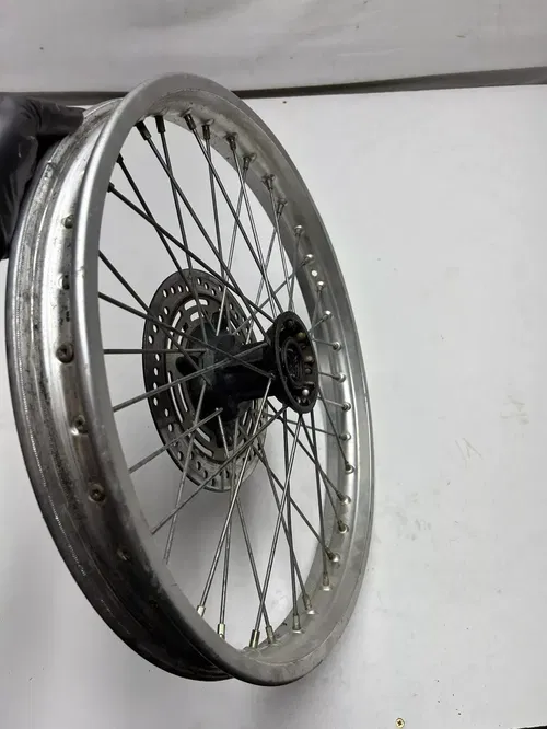 86 1986 Honda XR250R Xr 250 r OEM STRAIGHT! Front Wheel Rim Hub Drum 21 X 1.6