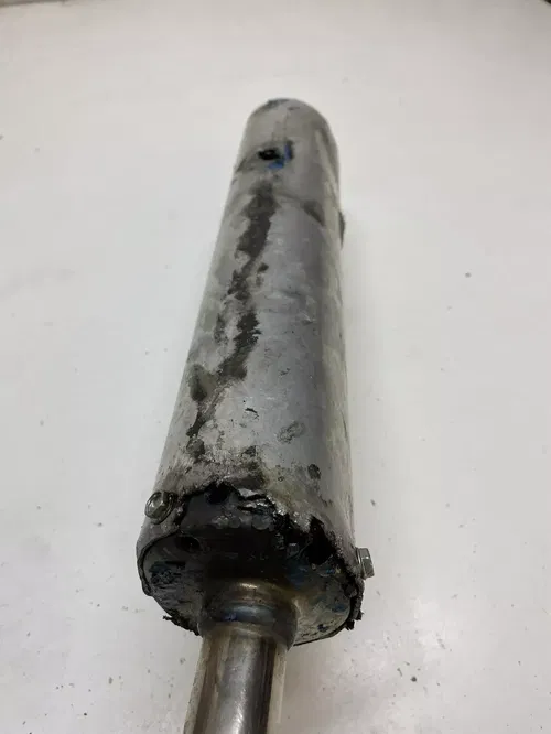 2000 KTM 125EXC ktm 125 exc HEAVILY DAMAGED! Exhaust Pipe FMF Muffler Silencer