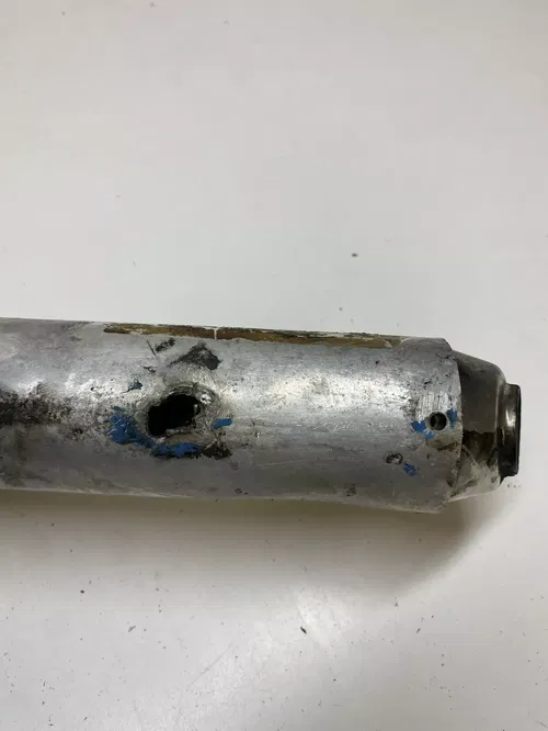 2000 KTM 125EXC ktm 125 exc HEAVILY DAMAGED! Exhaust Pipe FMF Muffler Silencer
