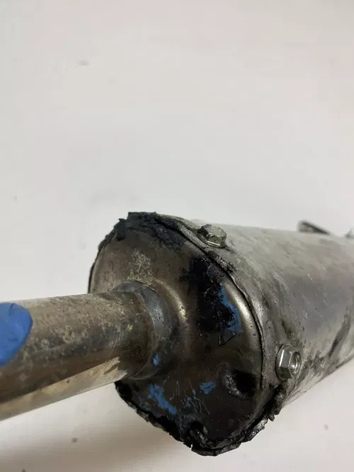 2000 KTM 125EXC ktm 125 exc HEAVILY DAMAGED! Exhaust Pipe FMF Muffler Silencer