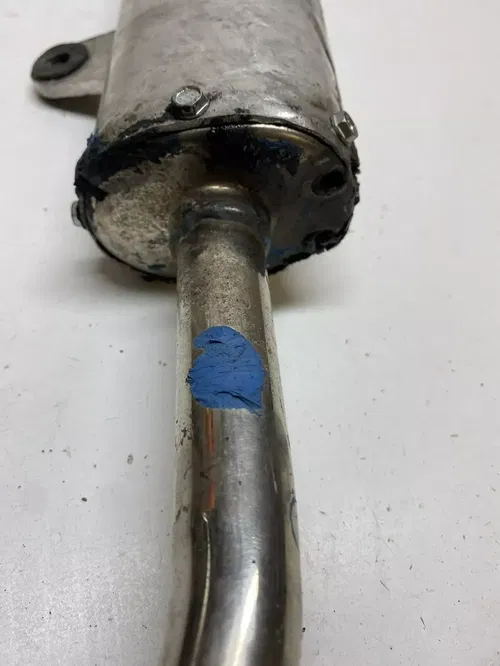 2000 KTM 125EXC ktm 125 exc HEAVILY DAMAGED! Exhaust Pipe FMF Muffler Silencer
