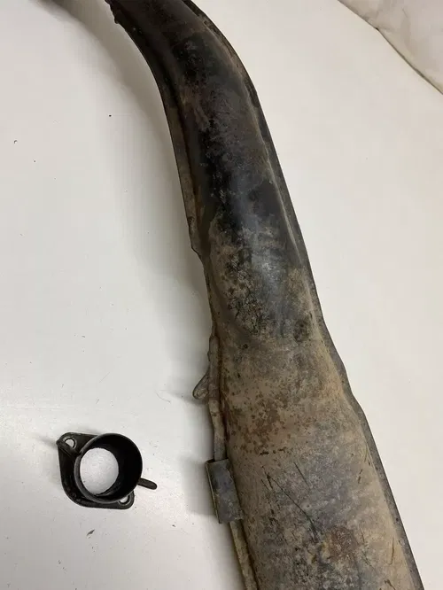 1987 87 POLARIS TRAIL BOSS 250 4X4 GOOD Exhaust Muffler Pipe Silencer FREE SHIP