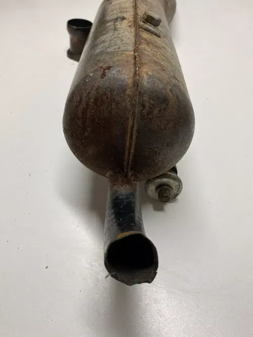 1987 87 POLARIS TRAIL BOSS 250 4X4 GOOD Exhaust Muffler Pipe Silencer FREE SHIP
