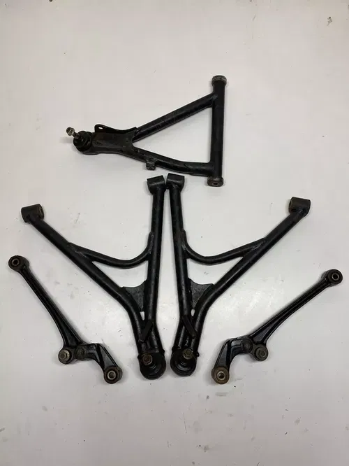 1987 87 Kawasaki Bayou Klf 300 Front Upper Lower A Arms Linkage Free US Ship