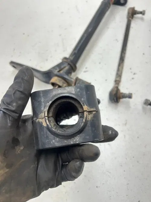 99 1999 Suzuki King Quad 300 LTF 4x4 OEM TIGHT! Steering Shaft Post Tie Rod Bar