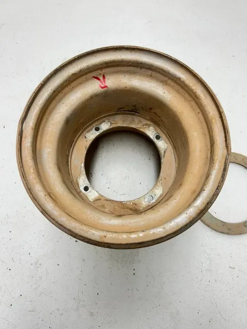 84 1984 Honda Atc 200 Es ATC200ES OEM STRAIGHT Front  Wheel Rim Ring Plate 9 X 9