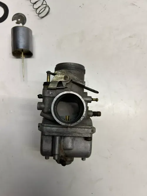 1985 85 HUSQVARNA WR125 wr 125 OEM Carb Carburetor Bowl Float Jet Free Ship ￼