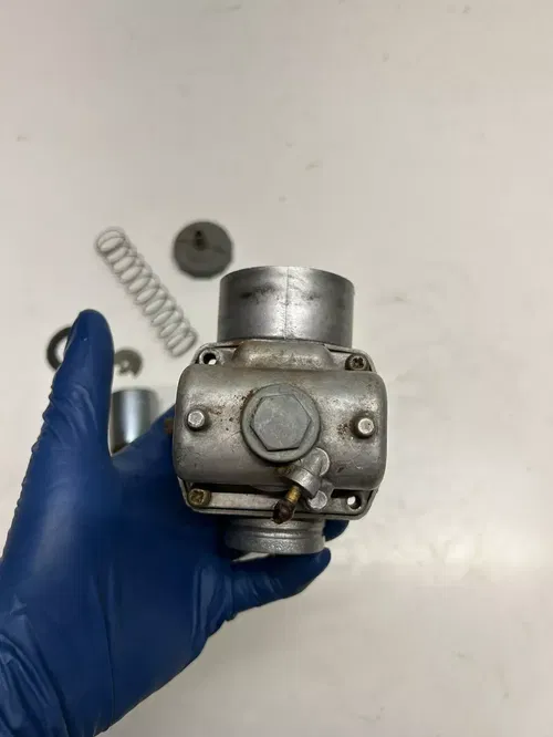 1985 85 HUSQVARNA WR125 wr 125 OEM Carb Carburetor Bowl Float Jet Free Ship ￼
