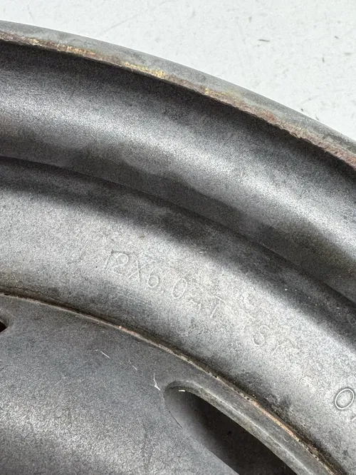 2006 06 Yamaha Bruin 350 YFM350 2x4 OEM LOT Front Wheel Rim Rims 12x6