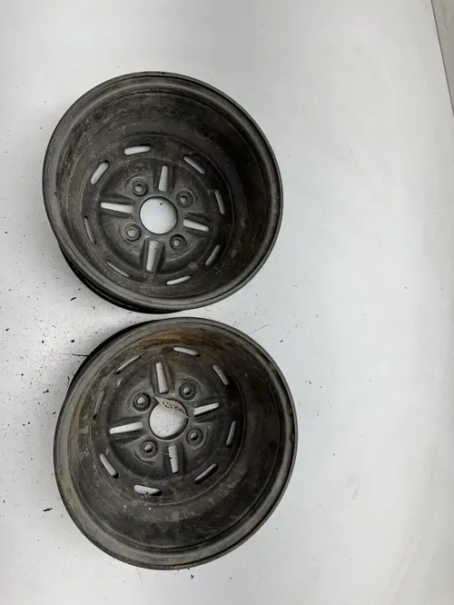 2006 06 Yamaha Bruin 350 YFM350 2x4 OEM LOT Front Wheel Rim Rims 12x6