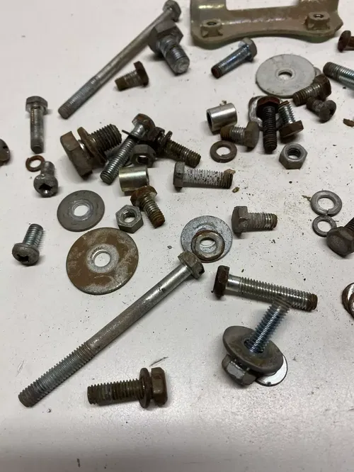 1972 72 Yamaha CT2 175 OEM LOT Bolts Hardware Mount Nut Washer Free US Ship