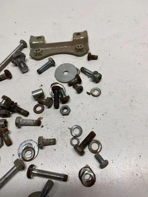 1972 72 Yamaha CT2 175 OEM LOT Bolts Hardware Mount Nut Washer Free US Ship