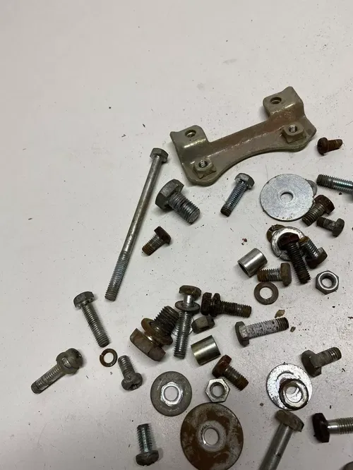 1972 72 Yamaha CT2 175 OEM LOT Bolts Hardware Mount Nut Washer Free US Ship