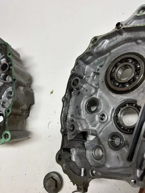 2002 02 Honda Xr200r xr 200 r GOOD Case Cases Crankcase Engine Motor L R