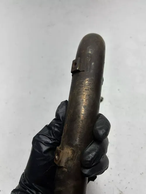 1998 98 YAMAHA WR400F Wr 400 f OEM Exhaust Header Pipe SMALL DINGS