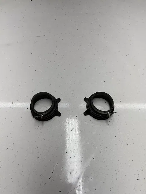 1985 85 YAMAHA PHAZER 480 PZ480 EJ OEM LOT Airbox Intake Boot Rubber Clamp Air B