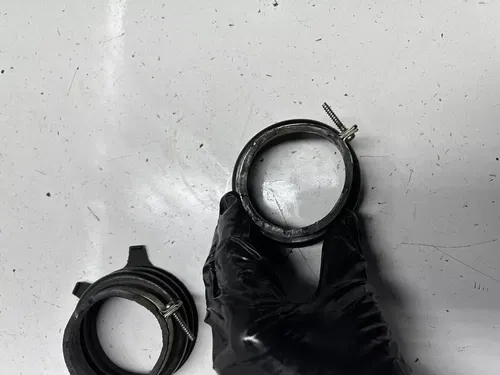 1985 85 YAMAHA PHAZER 480 PZ480 EJ OEM LOT Airbox Intake Boot Rubber Clamp Air B