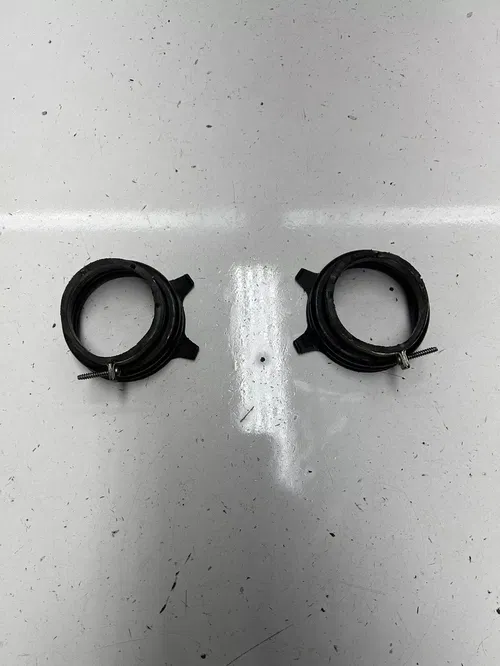1985 85 YAMAHA PHAZER 480 PZ480 EJ OEM LOT Airbox Intake Boot Rubber Clamp Air B