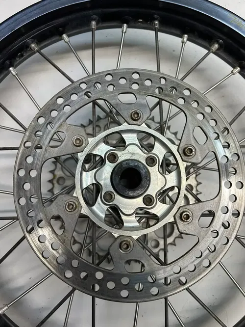 1999 99 YAMAHA WR400F wr 400 f Front Rear Wheel Rim Hub Excel Black READ DESCRIP