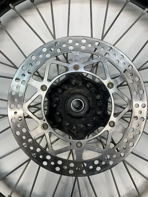 1999 99 YAMAHA WR400F wr 400 f Front Rear Wheel Rim Hub Excel Black READ DESCRIP